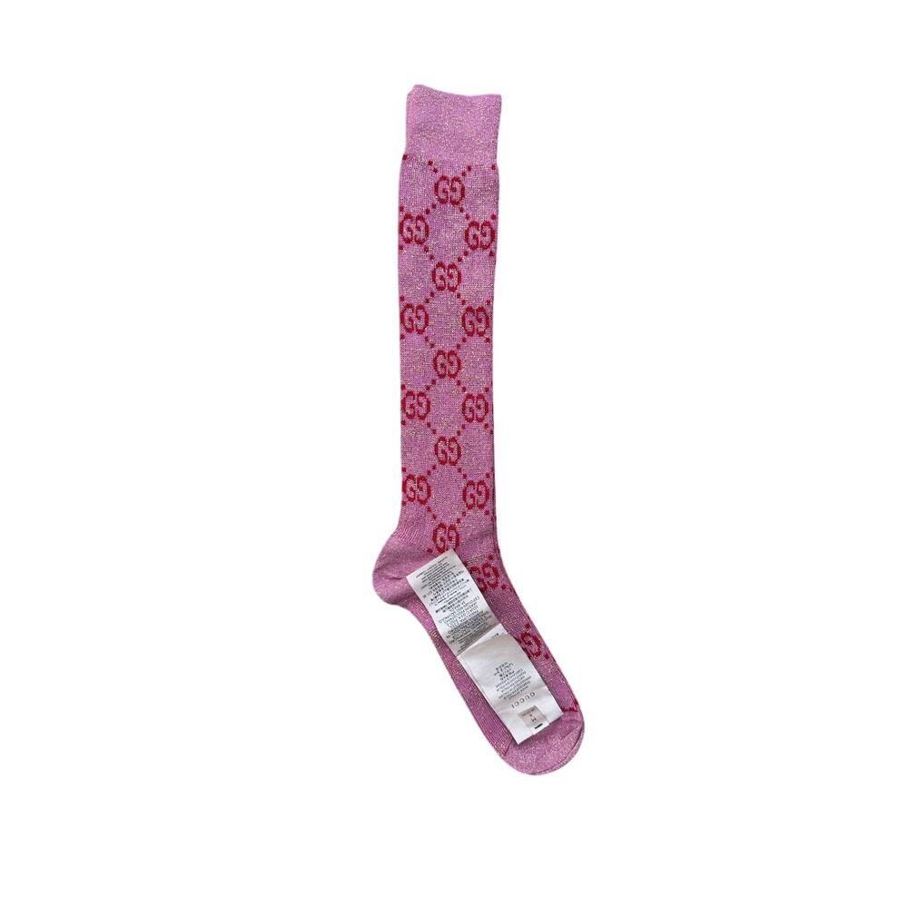Gucci GG Glittery Logo Socks Size M